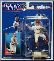 Mickey Morandini from Starting Lineup - Baseball - 1998 Series manufactured by Kenner [Front]