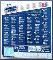 Mike Dunne (Pirates) from Starting Lineup - Baseball - 1988 Series manufactured by Kenner [Back]
