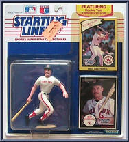 Mike Greenwell (Red Sox) from Starting Lineup - Baseball - 1990 Series manufactured by Kenner [Front]