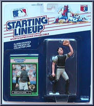 Mike LaValliere (Pirates) from Starting Lineup - Baseball - 1989 Series manufactured by Kenner [Front]