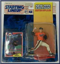 Mike Mussina (Baltimore Orioles) from Starting Lineup - Baseball - 1994 Series manufactured by Kenner [Front]