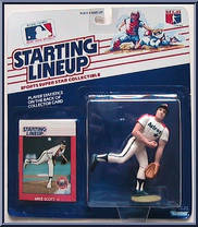 Mike Scott (Houston Astros) from Starting Lineup - Baseball - 1988 Series manufactured by Kenner [Front]