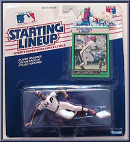Milt Thompson (Phillies) from Starting Lineup - Baseball - 1989 Series manufactured by Kenner [Front]
