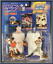 Thurman Munson / Yogi Berra from Starting Lineup - Baseball - Classic Doubles - 1998 manufactured by Kenner [Front]