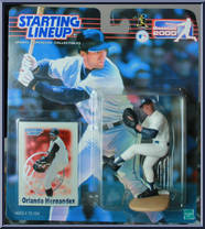 Orlando Hernandez from Starting Lineup - Baseball - 2000 Series manufactured by Kenner [Front]