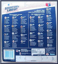 Pete Incaviglia (Rangers) from Starting Lineup - Baseball - 1988 Series manufactured by Kenner [Back]