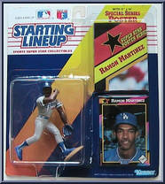 Ramon Martinez (Dodgers) from Starting Lineup - Baseball - 1992 Series manufactured by Kenner [Front]