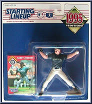 Randy Johnson from Starting Lineup - Baseball - 1995 Series manufactured by Kenner [Front]