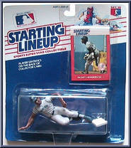 Rickey Henderson (Yankees) from Starting Lineup - Baseball - 1988 Series manufactured by Kenner [Front]