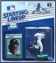 Rickey Henderson (Yankees) from Starting Lineup - Baseball - 1989 Series manufactured by Kenner [Front]