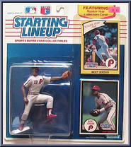 Ricky Jordan (Philadelphia Phillies) from Starting Lineup - Baseball - 1990 Series manufactured by Kenner [Front]
