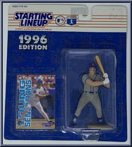 Rico Brogna (New York Mets) from Starting Lineup - Baseball - 1996 Series manufactured by Kenner [Front]