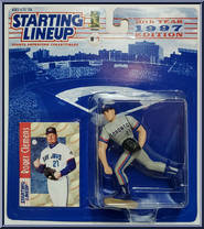 Roger Clemens (Blue Jays) from Starting Lineup - Baseball - 1997 Series manufactured by Kenner [Front]