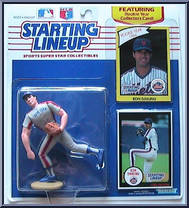 Ron Darling (Mets) from Starting Lineup - Baseball - 1990 Series manufactured by Kenner [Front]