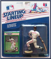 Ron Gant (Braves) from Starting Lineup - Baseball - 1989 Series manufactured by Kenner [Front]