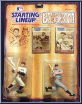 Babe Ruth / Lou Gehrig from Starting Lineup - Baseball - Greats manufactured by Kenner [Front]