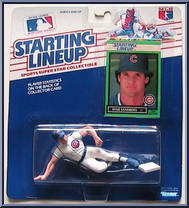 Ryne Sandberg (Cubs) from Starting Lineup - Baseball - 1989 Series manufactured by Kenner [Front]