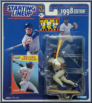 Sammy Sosa (Record Breaker) from Starting Lineup - Baseball - 1998 Series manufactured by Kenner [Front]