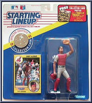 Sandy Alomar Jr (Indians) from Starting Lineup - Baseball - 1991 Series manufactured by Kenner [Front]