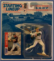 Scott Brosius from Starting Lineup - Baseball - 1997 Series manufactured by Kenner [Front]