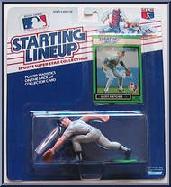Scott Fletcher (Rangers) from Starting Lineup - Baseball - 1989 Series manufactured by Kenner [Front]