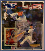 Shawn Green from Starting Lineup - Baseball - 2000 Series manufactured by Kenner [Front]