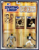 Willie Stargell / Roberto Clemente from Starting Lineup - Baseball - Greats manufactured by Kenner [Front]