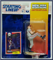 Steve Avery from Starting Lineup - Baseball - 1994 Series manufactured by Kenner [Front]