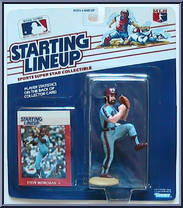 Steve Bedrosian (Phillies) from Starting Lineup - Baseball - 1988 Series manufactured by Kenner [Front]