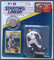 Steve Sax (Yankees) from Starting Lineup - Baseball - 1991 Series manufactured by Kenner [Front]