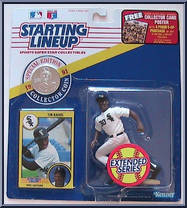 Tim Raines (Chicago White Sox) (Extended) from Starting Lineup - Baseball - 1991 Series manufactured by Kenner [Front]