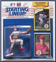 Todd Benzinger (Cincinnati Reds) from Starting Lineup - Baseball - 1990 Series manufactured by Kenner [Front]