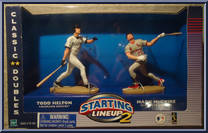 Todd Helton / Mark McGwire from Starting Lineup - Baseball - Classic Doubles - 2001 manufactured by Kenner [Front]