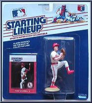 Todd Worrell (Cardinals) from Starting Lineup - Baseball - 1988 Series manufactured by Kenner [Front]