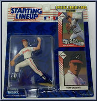 Tom Glavine from Starting Lineup - Baseball - 1993 Series manufactured by Kenner [Front]