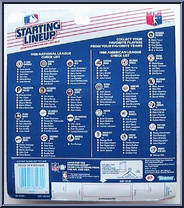 Tom Herr (Cardinals) from Starting Lineup - Baseball - 1988 Series manufactured by Kenner [Back]