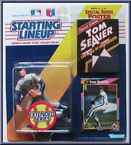 Tom Seaver (New York Mets) (Extended) from Starting Lineup - Baseball - 1992 Series manufactured by Kenner [Front]