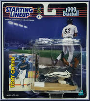 Tony Gwynn from Starting Lineup - Baseball - 1999 Series manufactured by Kenner [Front]