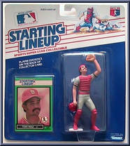 Tony Pena (St. Louis Cardinals) from Starting Lineup - Baseball - 1989 Series manufactured by Kenner [Front]