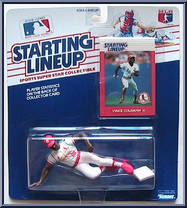 Vince Coleman (Cardinals) from Starting Lineup - Baseball - 1988 Series manufactured by Kenner [Front]