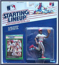 Vince Coleman (Cardinals) from Starting Lineup - Baseball - 1989 Series manufactured by Kenner [Front]
