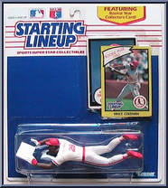 Vince Coleman (Cardinals) from Starting Lineup - Baseball - 1990 Series manufactured by Kenner [Front]