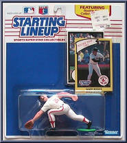 Wade Boggs (Red Sox) from Starting Lineup - Baseball - 1990 Series manufactured by Kenner [Front]