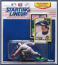 Wally Backman (Mets) from Starting Lineup - Baseball - 1990 Series manufactured by Kenner [Front]