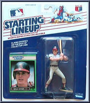 Wally Joyner (Angels) from Starting Lineup - Baseball - 1989 Series manufactured by Kenner [Front]