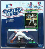 Walt Weiss (Athletics) from Starting Lineup - Baseball - 1989 Series manufactured by Kenner [Front]