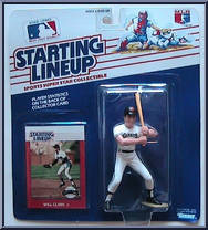 Will Clark (Giants) from Starting Lineup - Baseball - 1988 Series manufactured by Kenner [Front]