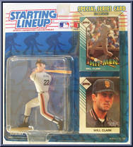 Will Clark from Starting Lineup - Baseball - 1993 Series manufactured by Kenner [Front]