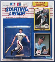 Will Clark (Giants) from Starting Lineup - Baseball - 1990 Series manufactured by Kenner [Front]
