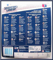 Willie Randolph (Yankees) from Starting Lineup - Baseball - 1988 Series manufactured by Kenner [Back]
